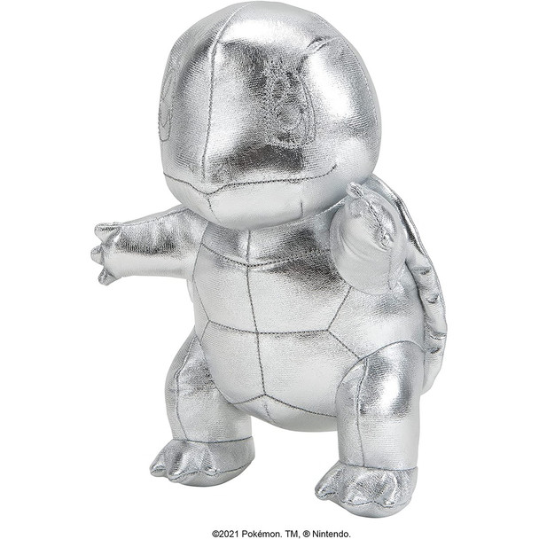 Pokémon 25th Anniversary 8 Inch Plush - Silver Squirtle