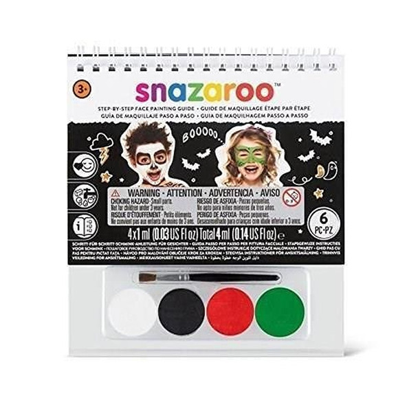 Snazaroo Face Pain Halloween A6 Booklet
