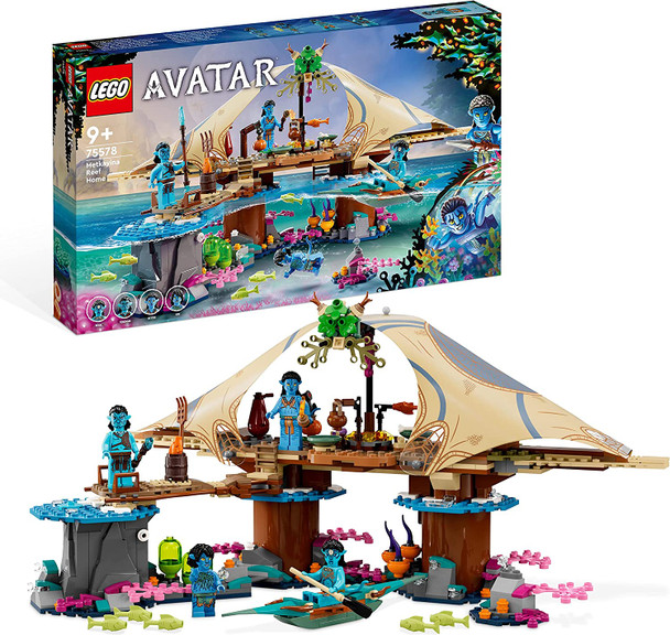 LEGO 75578 Avatar Metkayina Reef Home Building Toy