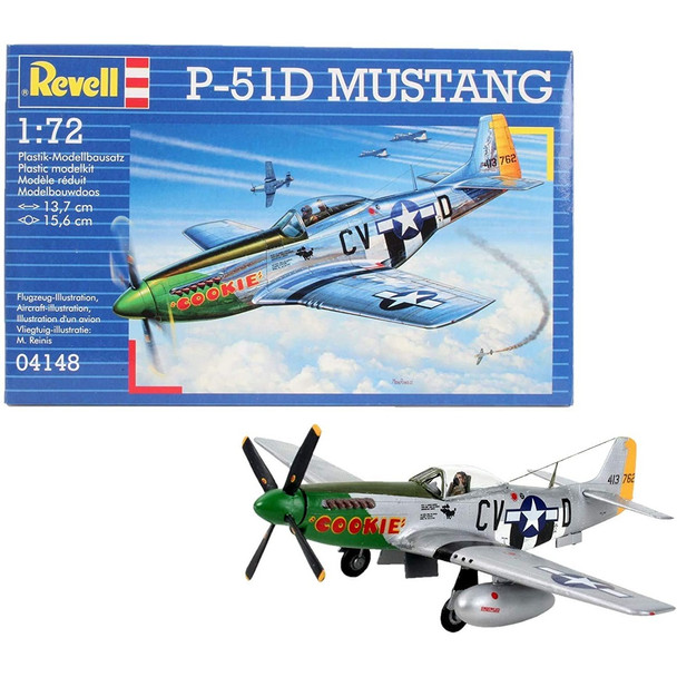 Revell 04148 P-51D Mustang Plastic Model Kit