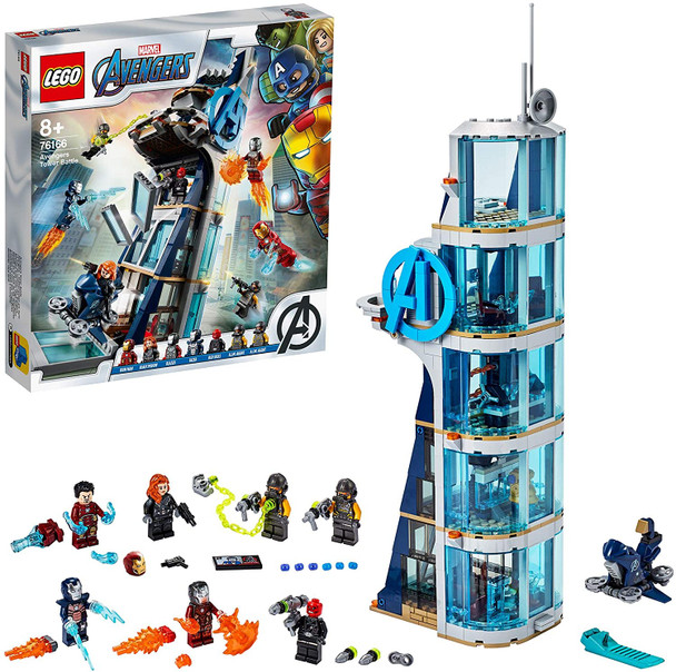 LEGO 76166 Super Heroes Marvel Avengers Tower Battle