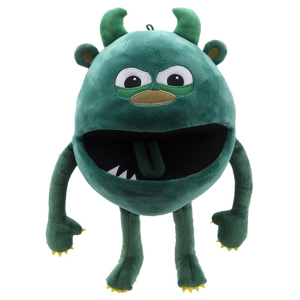 The Puppet Company - Baby Monsters - Green Hand Puppet