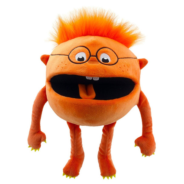 The Puppet Company - Baby Monsters - Orange Hand Puppet