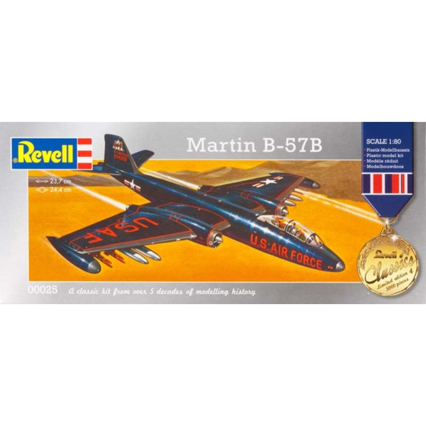 Revell 25 Martin B-57B 1:80 Plastic Model Kit