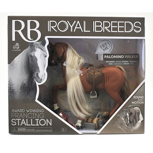 Lanard 85002 Royal Breeds Stallion Palomino Walker