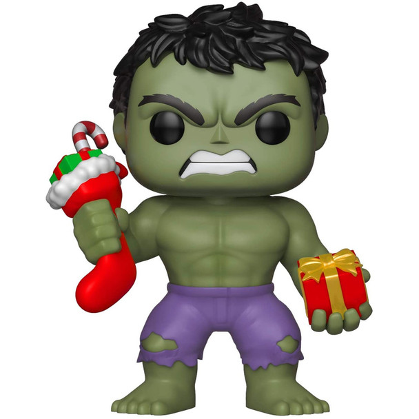 Funko POP! Vinyl: Marvel Holiday - Hulk With Stocking & Plush