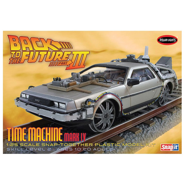 Snap Kit 1:25 Scale Model Back to the Future III Time Machine