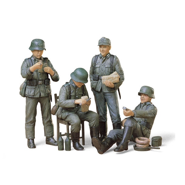 Tamiya German Soldiers At Rest Model Kit
