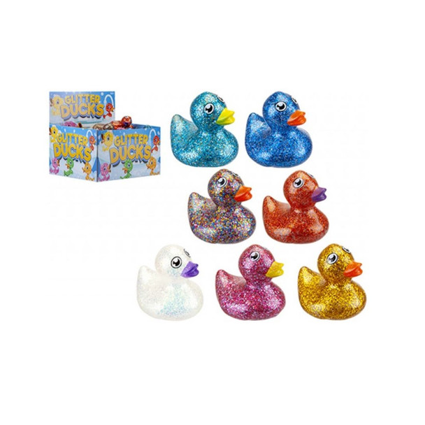 PMS Adorable Glitter Duckies Assorted Colours One Supplied