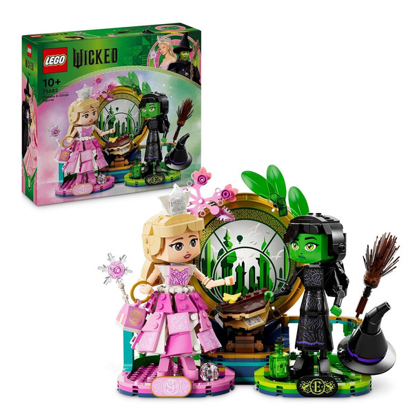 Lego Wicked Elphaba & Glinda Figures