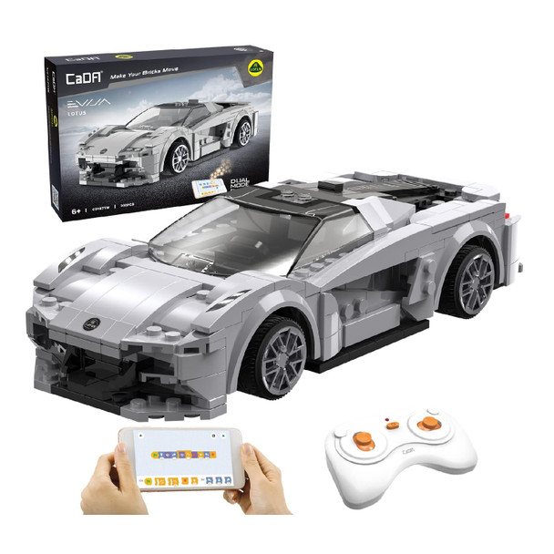 CaDa 1:18 Lotus Evija Racing Car 308 Pieces