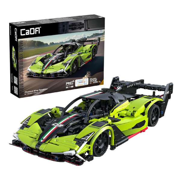 CaDa Make Your Bricks Move Phantom Wing Sports Car 395 Pieces