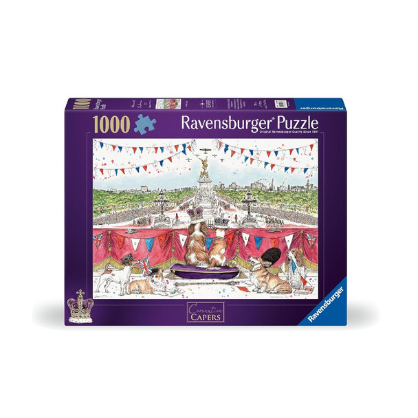 Ravensburger Eleanor Tomlinson Royal 1000 Piece Jigsaw Puzzle