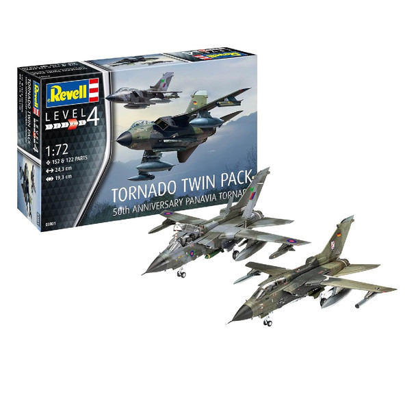 Revell Tornado 50Th Anniversary Twinpack Model Kit
