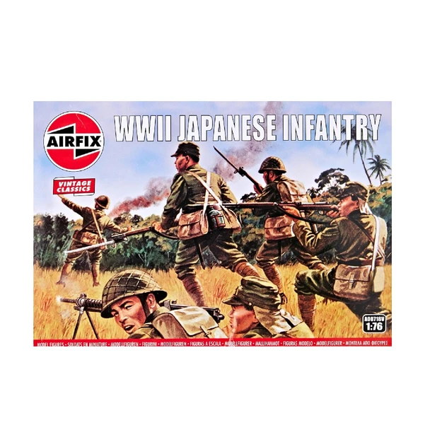 Airfix WWII Japanese Infantry Model Soldiers Kit