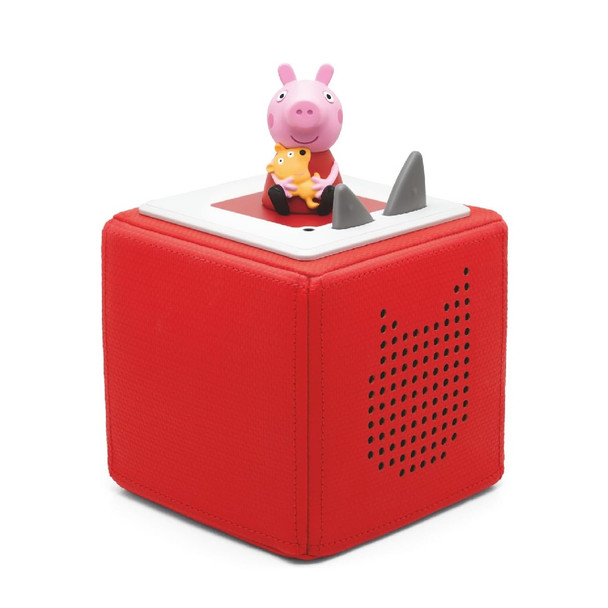 Tonies Red Toniebox Starter Set Featuring Peppa Pig Tonie