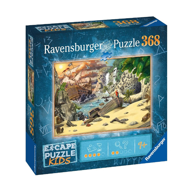Ravensburger Pirate's Peril Escape Room Puzzle Kids 368 Piece Jigsaw Puzzle
