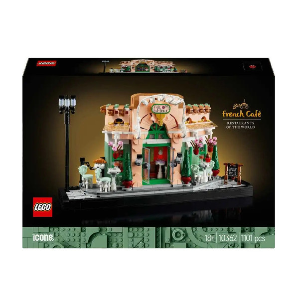 Lego 10362 Icons Restaurants Of The World French Caf? 1101 Piece Set