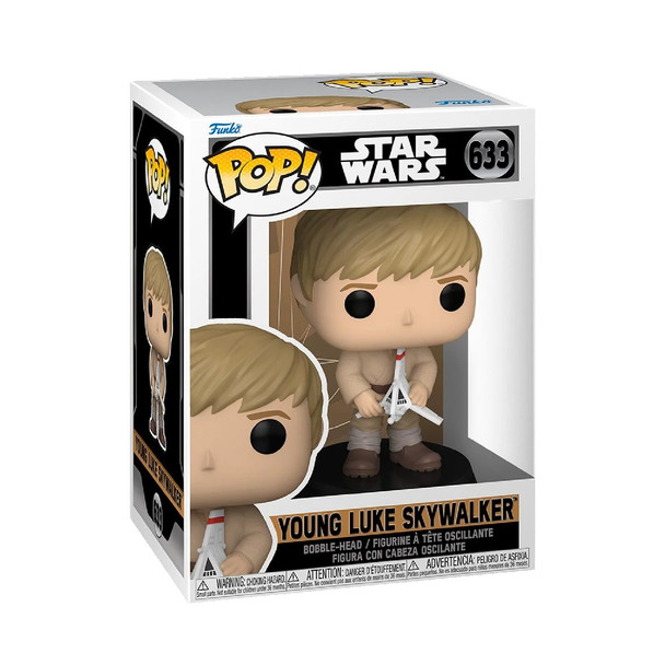 Funko Pop Star Wars Obi-Wan Kenobi Young Luke Skywalker Figure 633