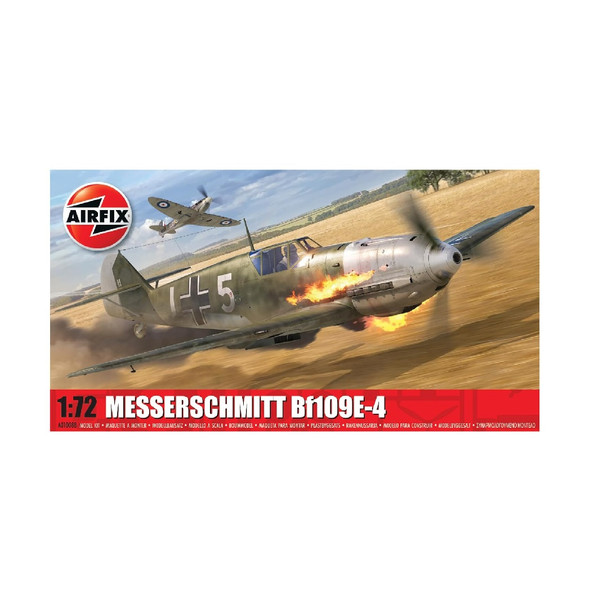 Airfix Messerschmitt Bf109E-4 1:72 Model Aircraft Kit