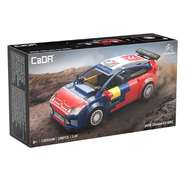 CaDa 2008 Citroen C4 WRC 296  Piece Construction Set