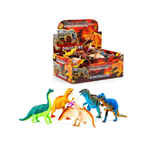 Megasaurs Dinosaurs 6-7" Awesome Dinosaur Assorted Figurine