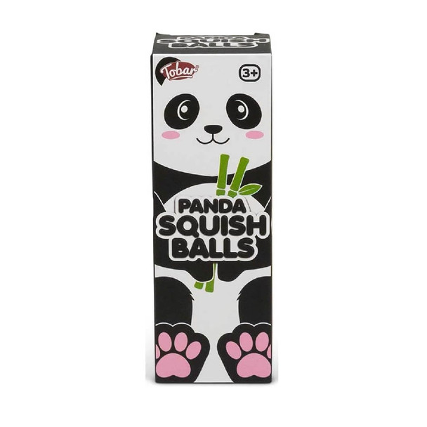 Scrunchems Panda 3 Pack Diddy Squish Balls Fidget Toy