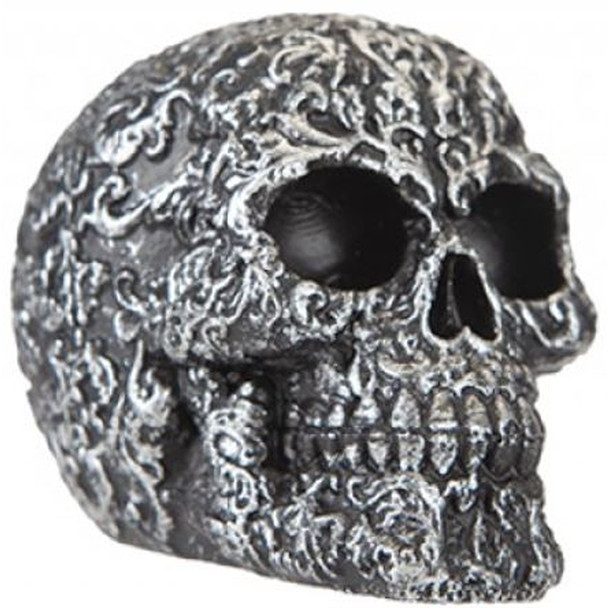 Gunmetal Skull 5cm