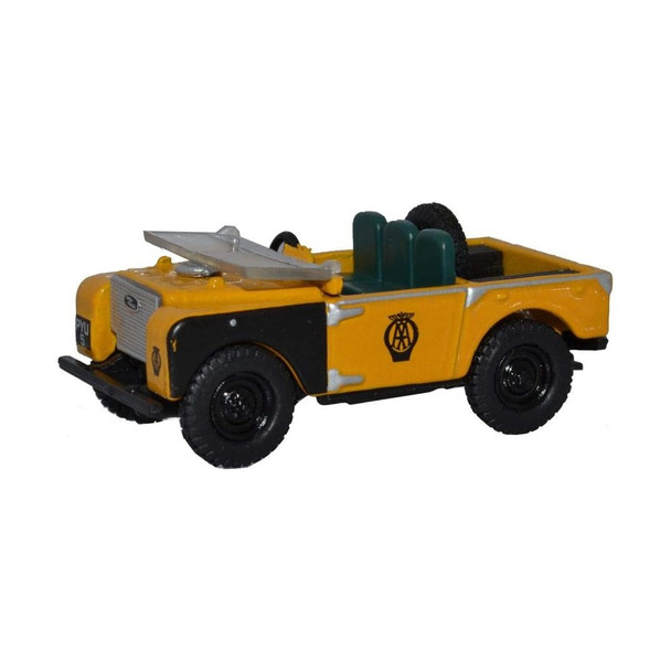 Oxford Diecast Land Rover Series I 80 Open Top AA Model Vehicle