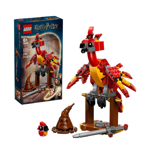 Lego Harry Potter 76448 Fawkes Dumbledore's Phoenix 299 Piece Set