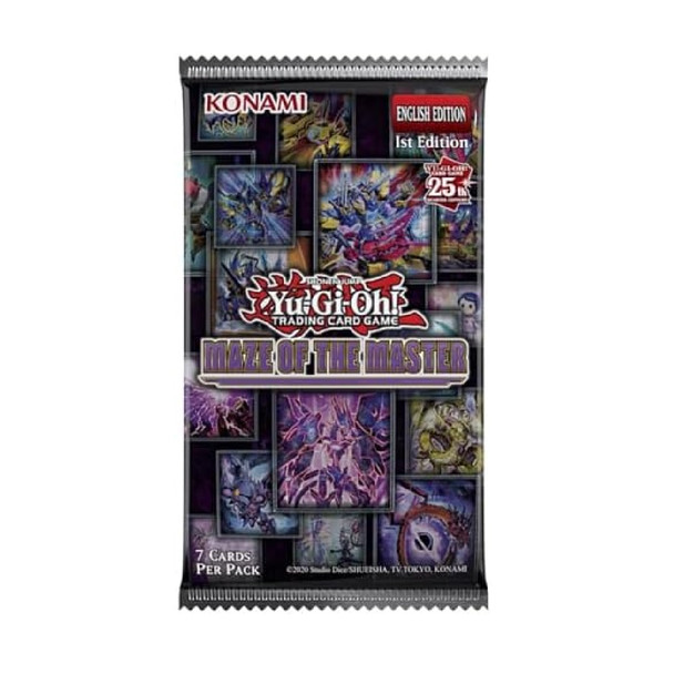 Yu-Gi-Oh! Trading Card Game Maze Of The Master 7 Card Booster Pack