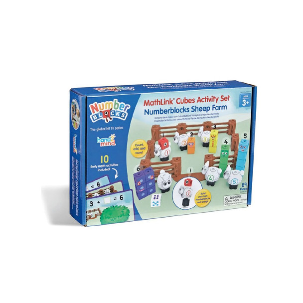 Mathlink Cubes Activity Set Numberblocks Sheep Farm