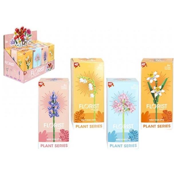 Flowers Building Blocks 16cm Series 3 Single Pack