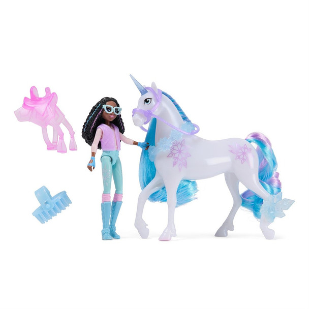 Unicorn Academy Small Doll Layla & Glacier