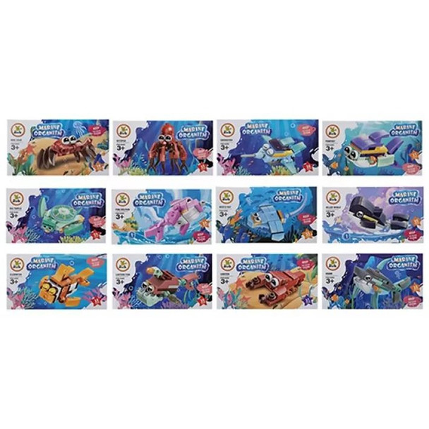 Single Build Blocks Sea-Life