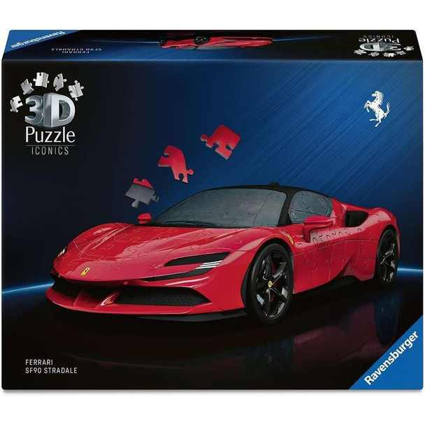 Ravensburger Ferrari Stradale 3D Puzzle 108 Piece Jigsaw Puzzle