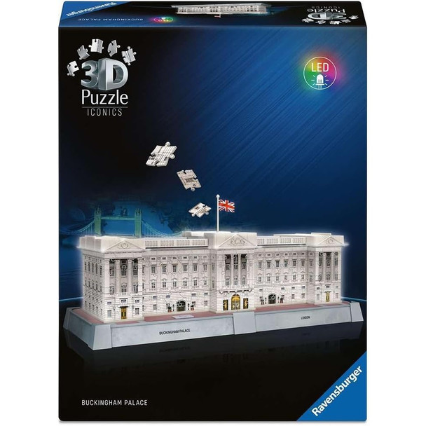 Ravensburger Buckingham Palace Light Up 3D Puzzle 216 Piece Jigsaw Puzzle