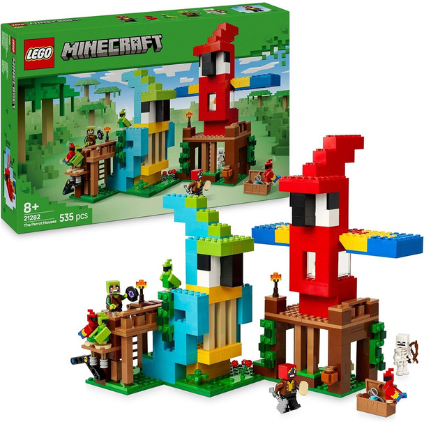LEGO 21282 Minecraft The Parrot Houses