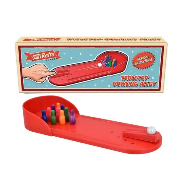 Super Retro Desk Top Bowling Alley Game