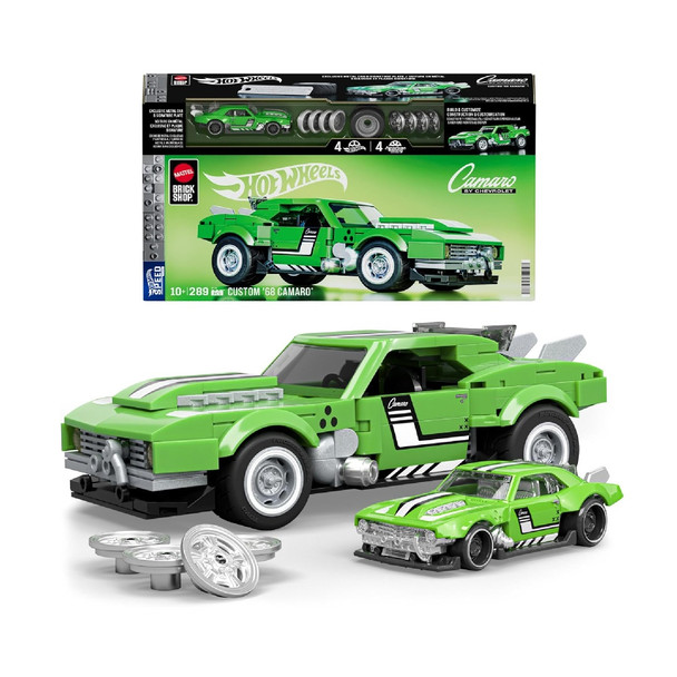 Hot Wheels Speed Custom 68 Camero 289 Piece Set