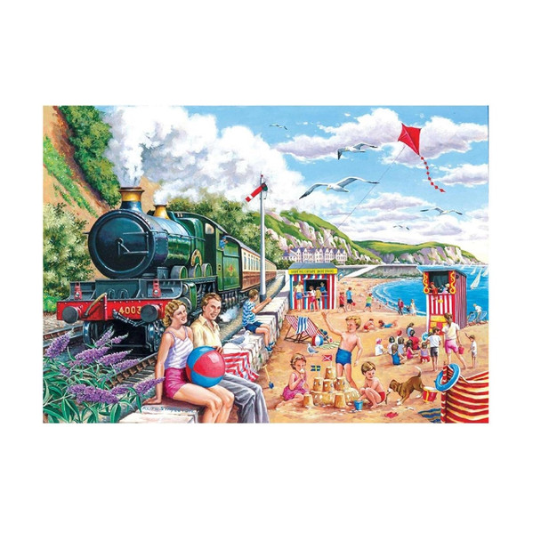 Hop The Rowan Collection Big Seaside Special 250 Piece Jigsaw Puzzle