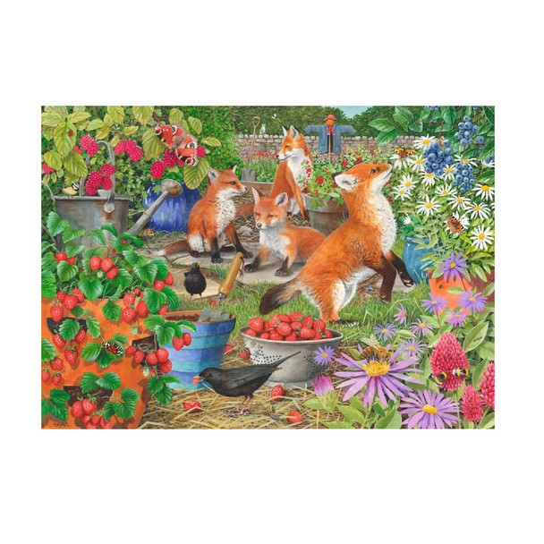 House Of Puzzles Foxy Ladies 1000 Piece Jigsaw Puzzle