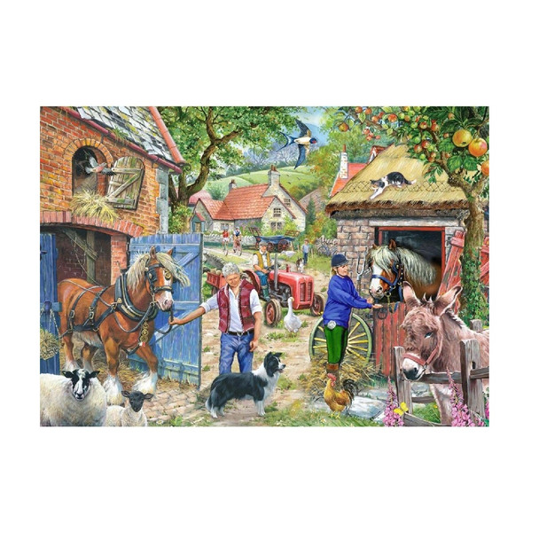 House Of Puzzles Appletree Lane 1000 Piece Jigsaw Puzzle