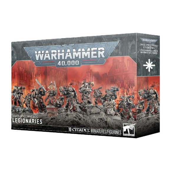Warhammer 40,000 Chaos Space Marines Legionaries Model Kit