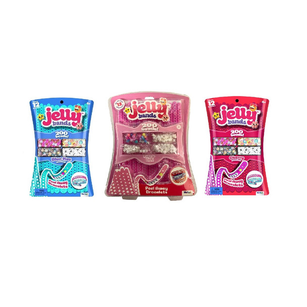 We Cool Jelly Bands Blue Raspberry Bubble Gum Or Cherry Scented Assortment