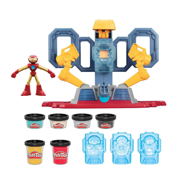 Playdoh Build Your Own Iron Man Armor Lab Play Set