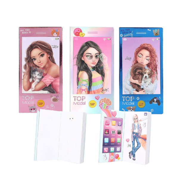 Topmodel Mini Colouring Book With Sound And Wobbly Cover