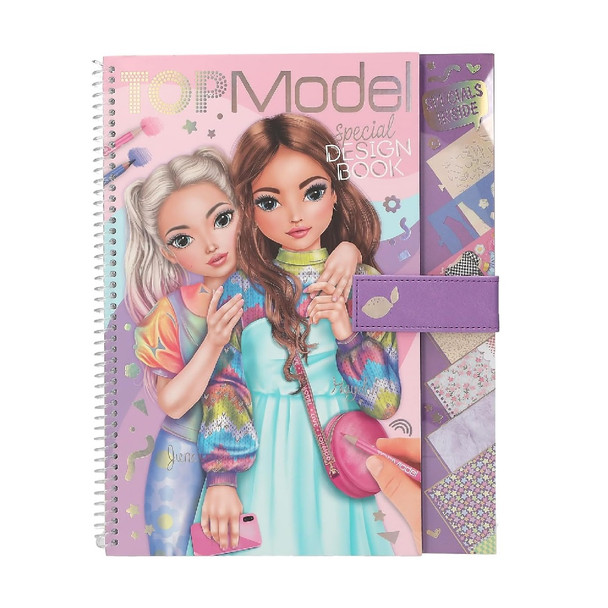 Topmodel Special Design Colouring In Book