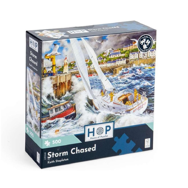 House Of Puzzles Storm Chased 500 Piece Jigsaw Puzzle