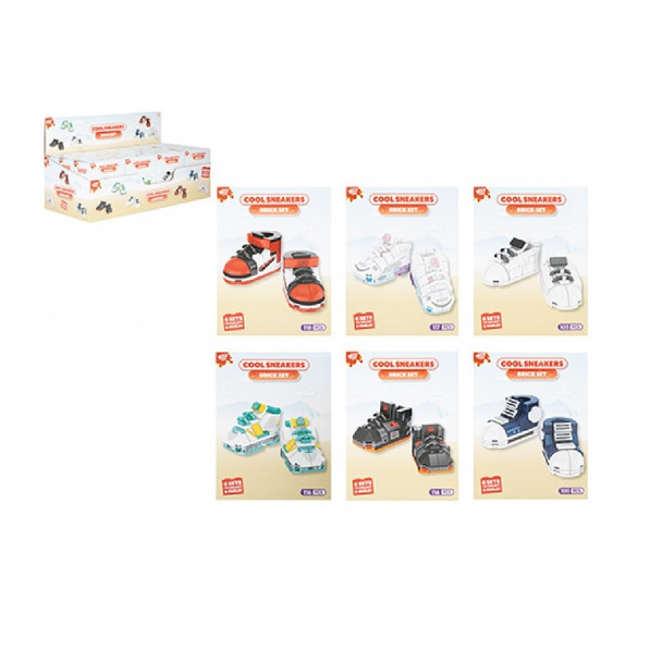 Build Bricks Sports Trainer Collection Assorted Shoe Design